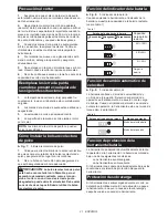Preview for 21 page of Makita XCS02 Instruction Manual