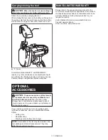 Preview for 13 page of Makita XCS03 Instruction Manual