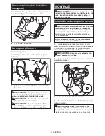 Preview for 23 page of Makita XCS03 Instruction Manual