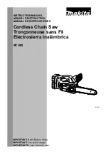 Preview for 1 page of Makita XCU02 Instruction Manual