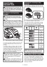 Preview for 9 page of Makita XCU06 Instruction Manual