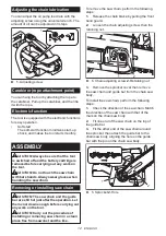 Preview for 12 page of Makita XCU06 Instruction Manual