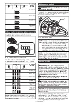 Предварительный просмотр 9 страницы Makita XCU07 Instruction Manual