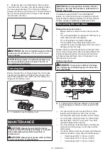 Предварительный просмотр 15 страницы Makita XCU07 Instruction Manual