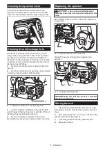 Предварительный просмотр 17 страницы Makita XCU07 Instruction Manual