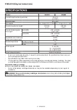 Preview for 2 page of Makita XCU08 Instruction Manual