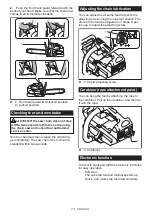 Preview for 13 page of Makita XCU08 Instruction Manual