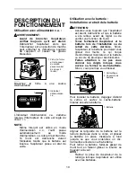 Предварительный просмотр 19 страницы Makita XCV03 Instruction Manual