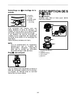 Предварительный просмотр 22 страницы Makita XCV03 Instruction Manual