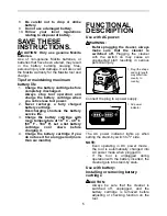 Preview for 5 page of Makita XCV04 Instruction Manual