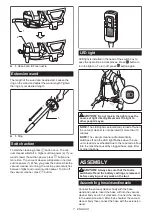 Предварительный просмотр 7 страницы Makita XCV05 Instruction Manual