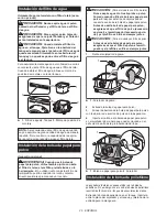 Предварительный просмотр 20 страницы Makita XCV06 Instruction Manual