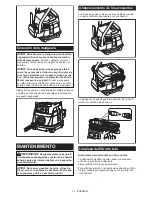 Предварительный просмотр 22 страницы Makita XCV06 Instruction Manual