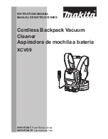 Makita XCV09 Instruction Manual preview