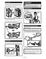 Preview for 8 page of Makita XCV09 Instruction Manual