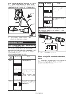 Preview for 10 page of Makita XCV09 Instruction Manual