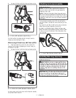 Preview for 11 page of Makita XCV09 Instruction Manual