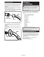 Preview for 15 page of Makita XCV09 Instruction Manual