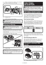 Preview for 9 page of Makita XCV19 Instruction Manual