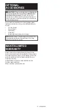 Preview for 17 page of Makita XCV19 Instruction Manual