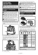 Preview for 6 page of Makita XCV21 Instruction Manual