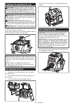 Preview for 10 page of Makita XCV21 Instruction Manual