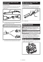 Preview for 11 page of Makita XCV21 Instruction Manual