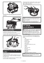 Preview for 12 page of Makita XCV21 Instruction Manual