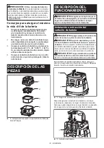 Preview for 18 page of Makita XCV21 Instruction Manual