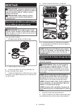 Preview for 21 page of Makita XCV21 Instruction Manual