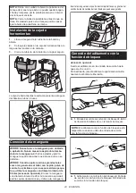 Preview for 23 page of Makita XCV21 Instruction Manual