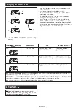 Предварительный просмотр 7 страницы Makita XDT15 Instruction Manual