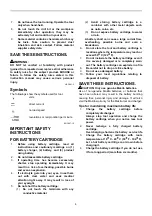 Preview for 4 page of Makita XFD06 Instruction Manual