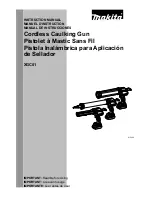 Предварительный просмотр 1 страницы Makita XGC01 Instruction Manual