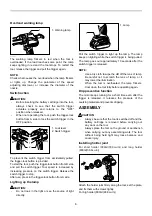 Preview for 6 page of Makita XGC01ZC Instruction Manual