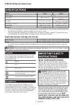 Preview for 2 page of Makita XGH01 Instruction Manual