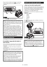 Предварительный просмотр 20 страницы Makita XGT GDT02 Instruction Manual