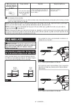 Предварительный просмотр 22 страницы Makita XGT GDT02 Instruction Manual