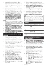 Preview for 4 page of Makita XGT GRV01 Instruction Manual