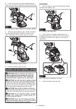 Preview for 6 page of Makita XGT GRV01 Instruction Manual