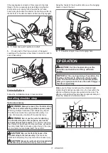 Preview for 11 page of Makita XGT GRV01 Instruction Manual