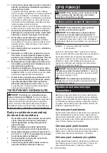 Preview for 24 page of Makita XGT JR001GD201 Instruction Manual