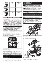 Предварительный просмотр 8 страницы Makita XHU06 Instruction Manual