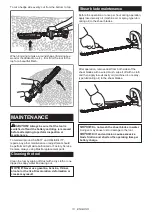 Предварительный просмотр 13 страницы Makita XHU06 Instruction Manual