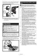 Preview for 9 page of Makita XKH01 Series Instruction Manual