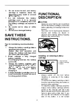 Предварительный просмотр 4 страницы Makita XLC02 Instruction Manual