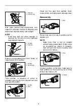 Предварительный просмотр 6 страницы Makita XLC02 Instruction Manual