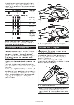 Предварительный просмотр 20 страницы Makita XLC03 Instruction Manual