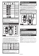 Preview for 7 page of Makita XLC10 Instruction Manual