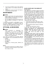 Preview for 8 page of Makita XLT02 Instruction Manual